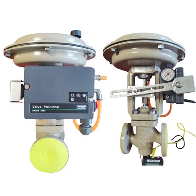 Fisher 3660/3661 Stellungsregler mit 67CFR Filterregler für pneumatische Regelventile — Elektro-pneumatischer Stellungsregler, 4-20mA, Edelstahl Temperaturbereich minus 40°C bis 85°C