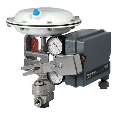 Fisher 3660/3661 Stellungsregler mit 67CFR Filterregler für pneumatische Regelventile — Elektro-pneumatischer Stellungsregler, 4-20mA, Edelstahl Temperaturbereich minus 40°C bis 85°C
