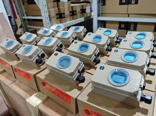 Samson Pneumatic Smart Positioner 3730-31001 mit Drosselventil-und Asco-Magnetventil
