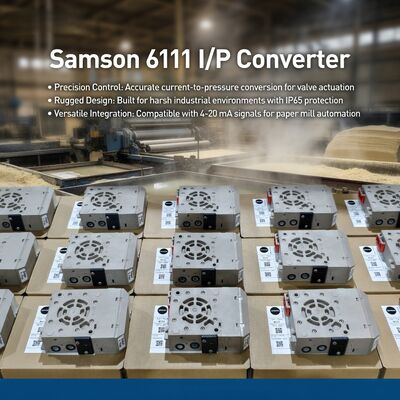 SAMSON 6111 I/P-Wandler Elektro-pneumatischer Wandler Strom-Druck-Signalwandler