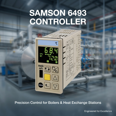 Samson 6493 Process Controller Industrial Automation Control Valve Controller