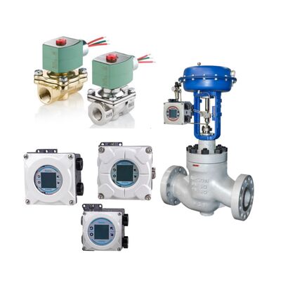 Chinesisches Steuerventil mit Valmet Me-tso Neles NDX Smart Valve Controller mit ASCO Solenoidventil