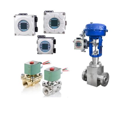 Chinesisches Steuerventil mit Valmet Me-tso Neles NDX Smart Valve Controller mit ASCO Solenoidventil