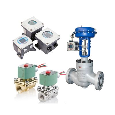 Chinesisches Steuerventil mit Valmet Me-tso Neles NDX Smart Valve Controller mit ASCO Solenoidventil