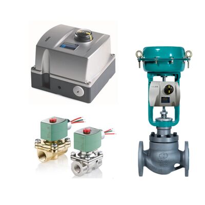 Chuanyi Chinese Control Valve mit Valmet Neles ND9000-Serie Smart Valve Positioner mit ASCO-Solenoidventil
