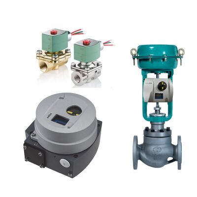 Chuanyi Chinese Control Valve mit Valmet Neles ND9000-Serie Smart Valve Positioner mit ASCO-Solenoidventil