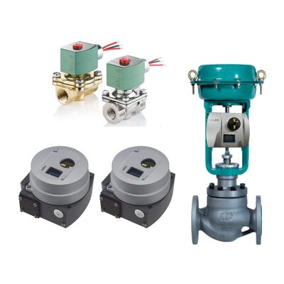 Chuanyi Chinese Control Valve mit Valmet Neles ND9000-Serie Smart Valve Positioner mit ASCO-Solenoidventil