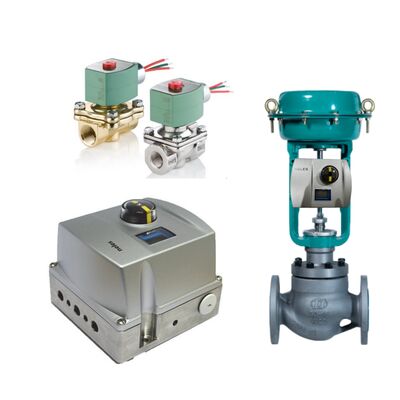 Chuanyi Chinese Control Valve mit Valmet Neles ND9000-Serie Smart Valve Positioner mit ASCO-Solenoidventil