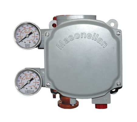 Chuan Yi HPF Fluorine Lined Control Valve Masoneilan SVI Positioner Volatile Corrosive Gas Fluid