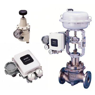 KOSO 510D Schleppventil EP800 Positionierer PRF300 Filterregulator Ölgas Industriepipeline