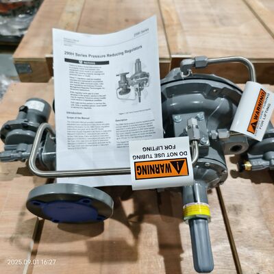 Fisher 133 Reihen-Mitteldruck-Regler-pneumatisches Gas-Druckminderventil