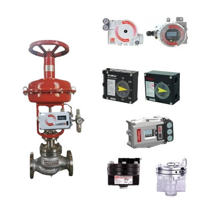 Chinesisches Regelkugelhahn mit Flowserve Positoner Logix 3800 PMV D3 PMV P5/EP5 F5 520MD 3200MD 420 und YT-325 Booster auf Lager