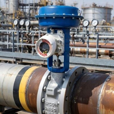 China Buttfy Regelventil mit Flowserve Logix 420-47-W1D-10 Industrieventil-Stellungsregler für Öl- und Gaspipelines