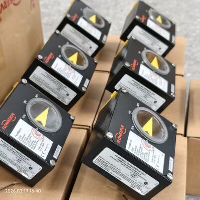 Chinesisches Regelventil mit neuem & originalem FLOWSERVE PMV Elektro-pneumatischem Analogventil-Stellungsregler EP5 und F5 Schalterkasten auf Lager