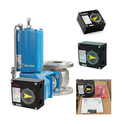 Chinesisches Regelventil Flowserve PMV P4/P5 PMV EP5 Pneumatischer Stellungsregler und F5-NAM Schalterkasten und Neles/VALMET/MESTO B1 Stellglied