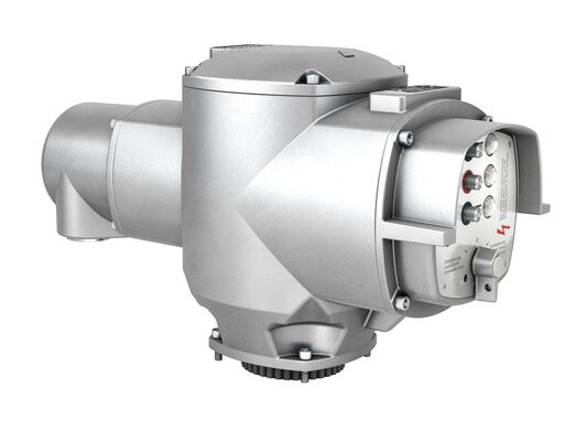 CHUANYI VBJG 600001 Dreifach exzentrisches Schmetterlingsventil mit AUMA SA SQ-Serie elektrischem Aktoren für die Fluidkontrolle