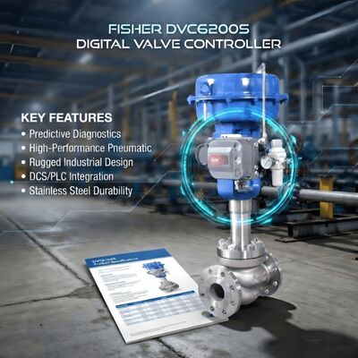 Fischers FIELDVUE DVC6200 Smart Valve Controller 67CFR Pneumatischer Filterregler China OEM Pneumatisches Steuerventil