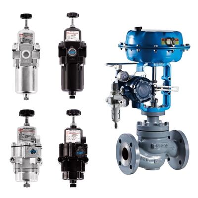 Rotork YT200 YT205 Filterregulator für die Ölgas-Wasserbehandlung Chemische Energie Pharmazeutische