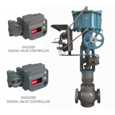 Wuzhong ABM APM Druckbalancierte Käfig Steuerventil mit Fi sher DVC6200 Positionierer
