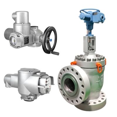 Wuzhong AESB AEPB Winkelregulierventil Schneller Austausch mit Auma Stellantrieb für Industrielle Prozesse