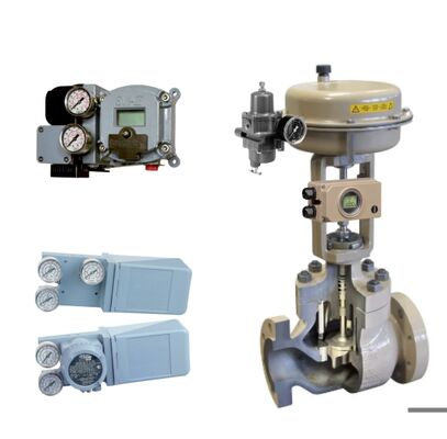 Samson pneumatisches Steuerventil und Masoneilan SVI2 Smart Digital Control Valve Positioner und zuverlässige elektropneumatische Steuerung 4700E und Samson 3730-3
