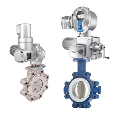 AUMA SA Multi-Turn-Elektrostreiber mit 10Nm-32000Nm Drehmomentbereich IP68-Schutz und Keystone Butterfly Valve-Kompatibilität