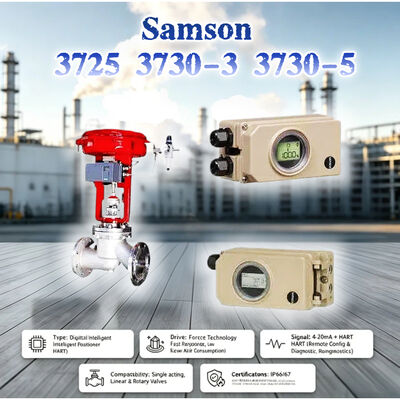 New Samson 3725 3730-3 3730-5 High Precision Electro Pneumatic Valve Positioner Industrial Steam Control Valve