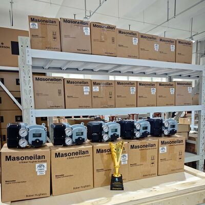 Brandneuer Masoneilan SVI2 SVI3 SVI3-21121212 SVI3-21121112 OEM Smart Digital Pneumatische Ventilsteuerung und Stellungsregler