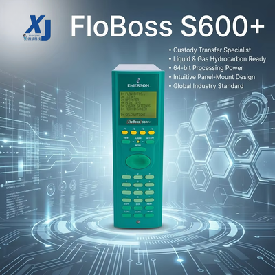 Flussrechner FloBoss S600+ Flussrechner Industrieller Flussrechner Aufbewahrungsübertragung Gasflüssigkeits-Prozess-Flow-Controller
