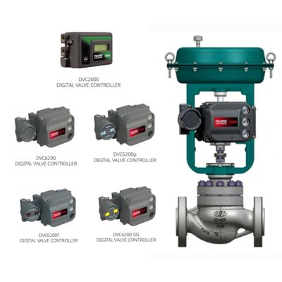 Fier FIELDVUE DVC6200 Digitale Ventilpositionierer Doppelwirkung mit Rückkopplung Industrieautomation