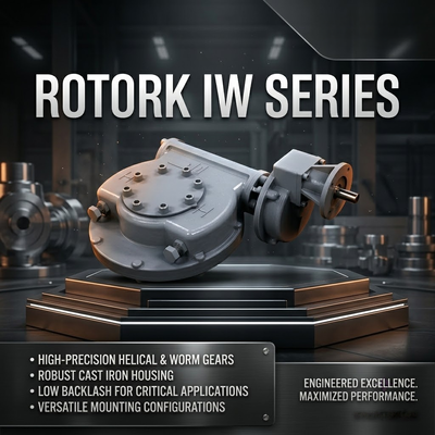 Quarter Turn Getriebe Rotork IW5 IR1 Serie Wurm Getriebe Elektrische Kugelventil Schmetterlingsventil Steckerventil