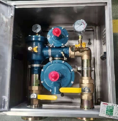 Gasfilter-Druckregulator China Chunhui Steuerelementen OEM Gebäude-Niveau-Naturgas-Steuerregulator