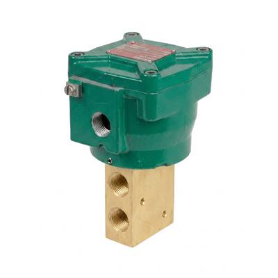ASCO 8327 Series 3 Way 2 Position Solenoid Valve Direct Acting High Flow Control Pneumatic Actuator