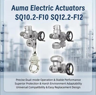 Hochleistungs-OEM-Industrie-Auma-Regelventil-Elektroantriebe Sq10.2-f10 Sq12.2-f12