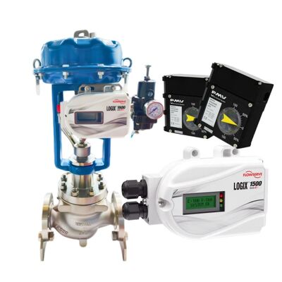 Flowserve Logix 1500 Digital Valve Positioner mit HART-Kommunikation IP66/NEMA 4X Gehäuse und 4?? 20 mA Gleichstrom-Eingang