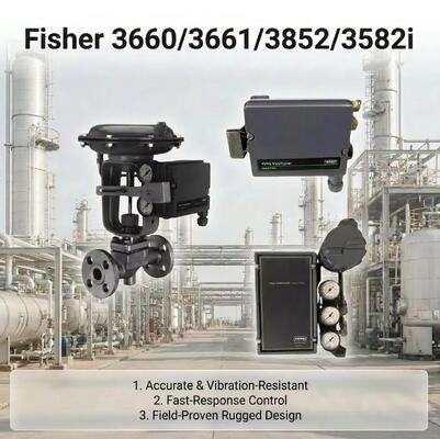 Original In-Stock F-isher 3660/3661/3852/3582i Kugelgas-OEM-elektropneumatische Ventilpositionierer