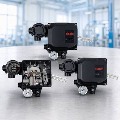TISSIN TS600L Pneumatischer Ventilpositionierer 4 20 mA IP66 Öl Gas Chemie Energie Wasser Industrieantrieb