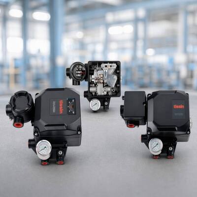 TISSIN TS600R Rotations-elektropneumatischer Ventilpositionierer 4 20mA IP66 Guss-Aluminium-Aktorsteuerung