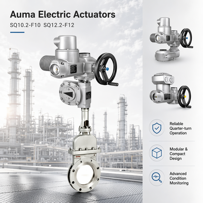 Hochleistungs-Industrie-Auma-Elektroantriebe SQ10.2-F10 SQ12.2-F12 Universeller Ersatz