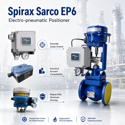 Elektropneumatisches Spirax Sarco EP6 Stellungsregler Ersatzteil Kompatibel mit verschiedenen Marken von Stellgliedern