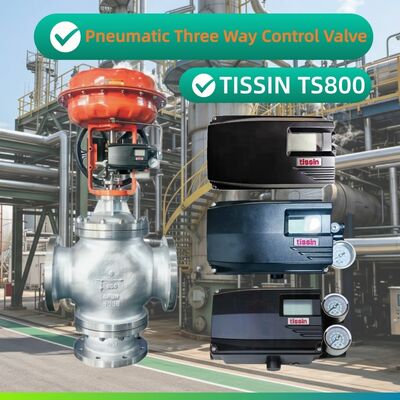 OEM Pneumatische Dreispursteuerventil Diaphragma-Aktor TS800 Ventilpositionierer Intrinsisch sicher Intelligenter Ventilpositionierer