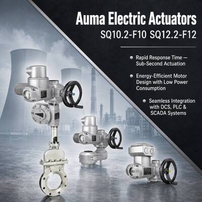 Hochleistungs-Industrie-Auma-Elektroantriebe SQ10.2-F10 SQ12.2-F12 Universeller Ersatz