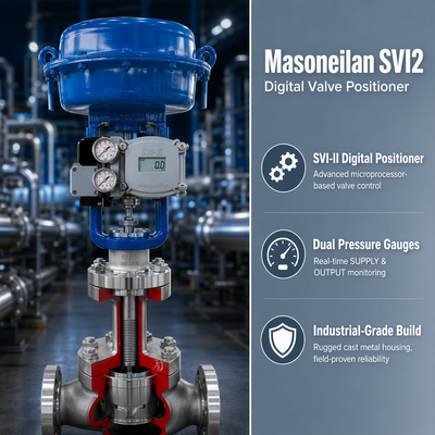 Masoneilan SVI3 Original Smart Valve Positioner OEM-Ersatzteil, pneumatisches digitales Steuergerät