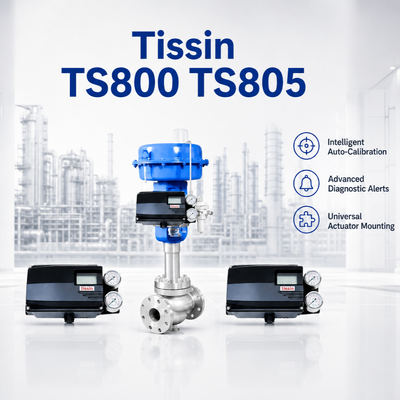 Neuer Tissin TS800 TS805 Serie Smart Ventilregler HART Digitaler Regelventilregler