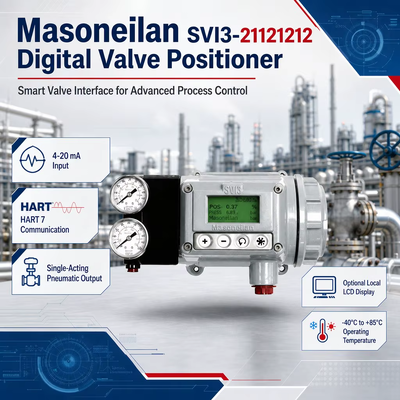 Original IP66 Masoneilan SVI3-21121212 SVI3-21111212 Digital HART elektro-pneumatischer intelligenter Stellungsregler