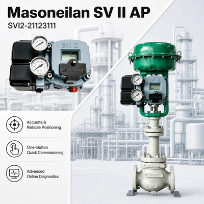 Masoneilan SVI II AP Digitaler Ventilregler SVI2 21123111 HART Smart Positioner 4-20mA