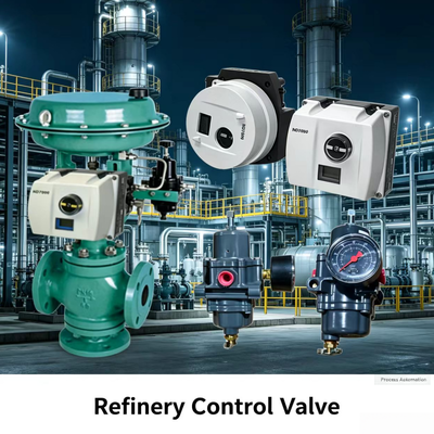 Valmet Me-sto Neles ND9000 Control Valve Positioner with Fi-sher 67CFR Filter Pressure Reducing Valve
