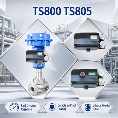 TS800 TS805-Serie HART Digital Globe Valve Smart Valve Positioner