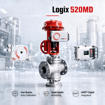 Flowserve Logix 520MD Plus Digital HART 7 Positionierer 4 20mA IP66