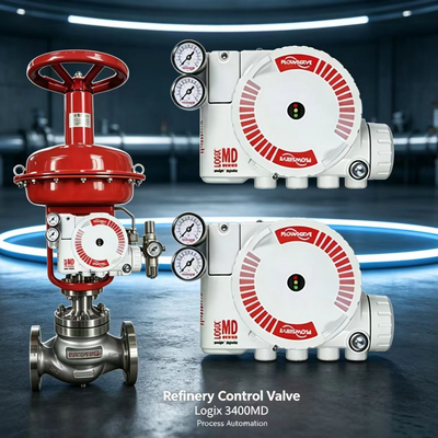 New Flowserve Logix 3400MD Digital Positioner FOUNDATION Fieldbus Valve Control Linear Rotary
